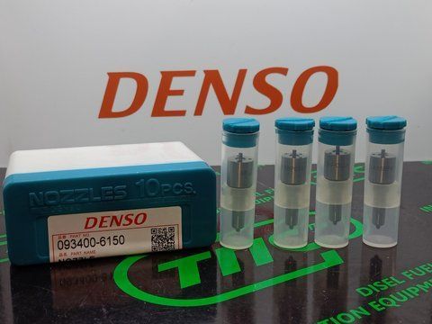 Розпилювач дизельної форсунки 093400-6150 (DLLA 158 P 615) DENSO JOHN DEERE 6076A, 6076T DLLA158P615 Denso фото