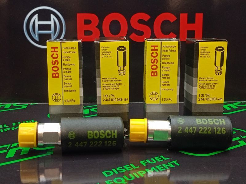 Насос ручної підкачки палива 2447222126&nbsp;BOSCH MOTORPAL 2 447 222 126 фото