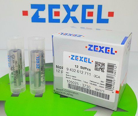 Розпилювач дизельної форсунки 9 432 612 711 (DLLA 141 SM 373) (ан. 105025-3730) ZEXEL Isuzu Giga 9 432 612 711 фото