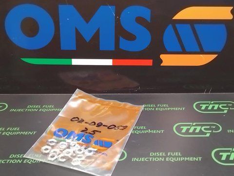 Шайба термозахисна нержавіюча сталь під форсунку фігурна 02-09-059 OMS Peugeot - Citroen 02-09-1959 фото