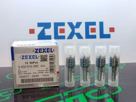 Розпилювач дизельної форсунки 9 432 610 280 (DLLA 154 PN 064) (ан. 105017-0640) ZEXEL ISUZU DLLA 154 PN 064 фото