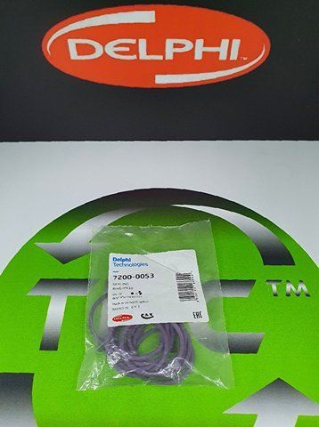 Кільце ущільнювальне форсунки Delphi 7200-0053 VOLVO EUI 2PIN та 4PIN 7200-0053 Delphi фото