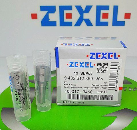 Розпилювач дизельної форсунки 9 432 612 859 (NP-DLLA 148 PN 345) (ан. 105017-3450) ZEXEL KOMATSU DLLA 148 PN 345 фото