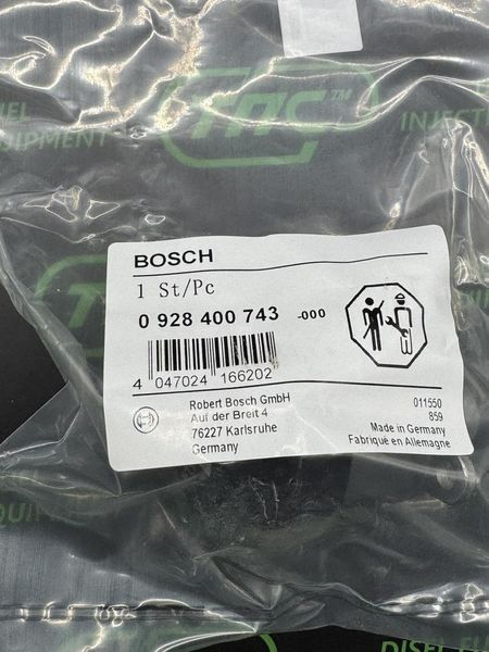 Блок дозировочный (датчик давления топлива) 0928400743 BOSCH (ТНВД 0445010148, 0445010196) Renault 0928400743 Bosch фото
