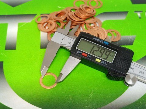 Шайба ущільнювальна 13х18-0,5 мм (мідь) 13х18-0,5 мм (медь) фото