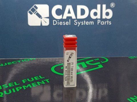 Клапан PLD-секции F1 7.020 mm (RB 0410-7020) CADdb 7.020 mm фото