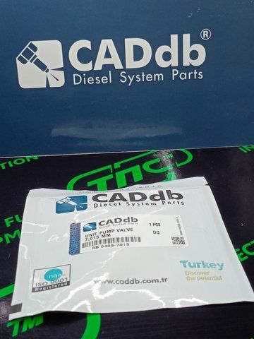 Клапан PLD-секции D3 7.015 mm (RB 0409-7015) CADdb 7.015 mm фото