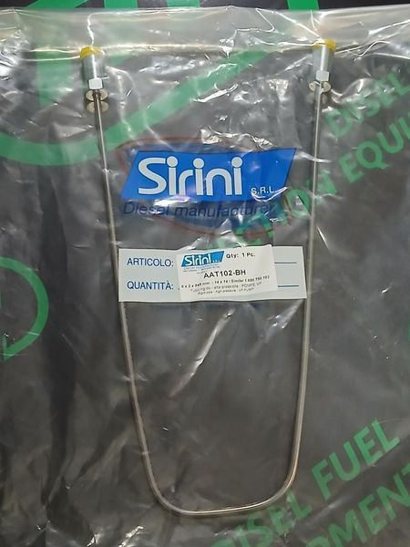 Гнучка трубка високого тиску AAT102-BH 6*2*845 (14x14) SIRINI AAT102-BH фото